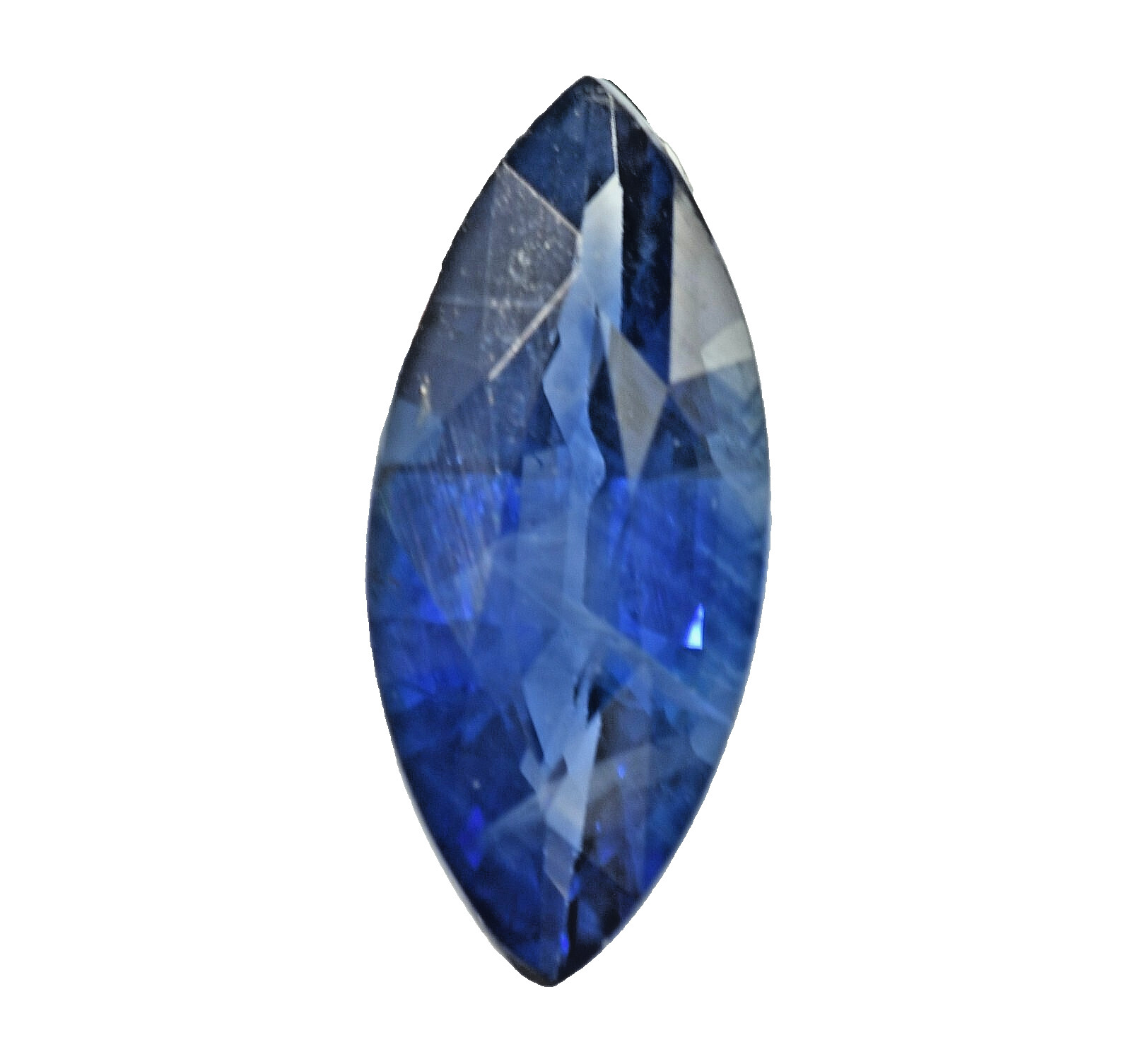 G I A Certified 1.83 ct. Natural Blue Sapphire Loose Marquise