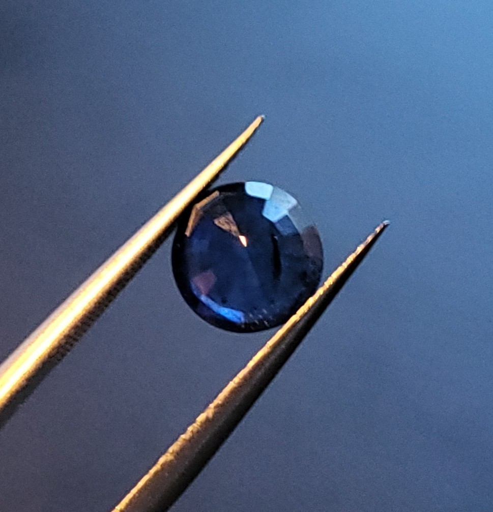 Vibrant Blue Sri Lanka Ceylon Sapphire Natural Certified Diffused 3.05cts