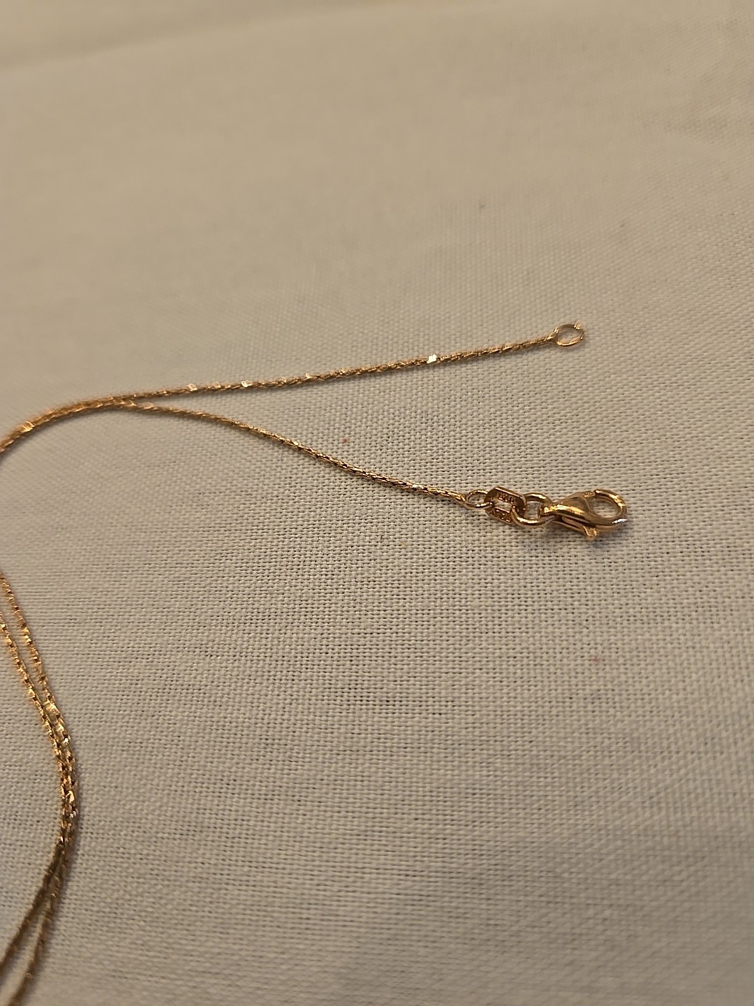 Italian14kt RG/925STERLING Snake Chain Diamond Cut,24″L, Lobster Clasp,…