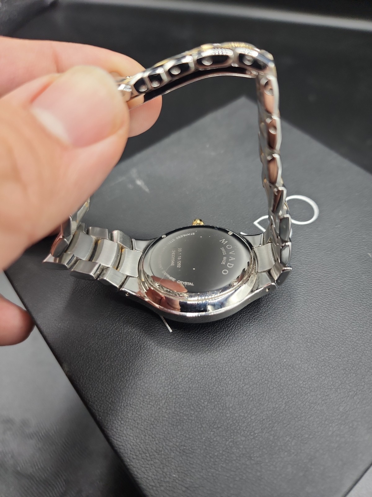 Movado Museum Serio Two Tone Men’s Wristwatch – New In Box & New Battery
