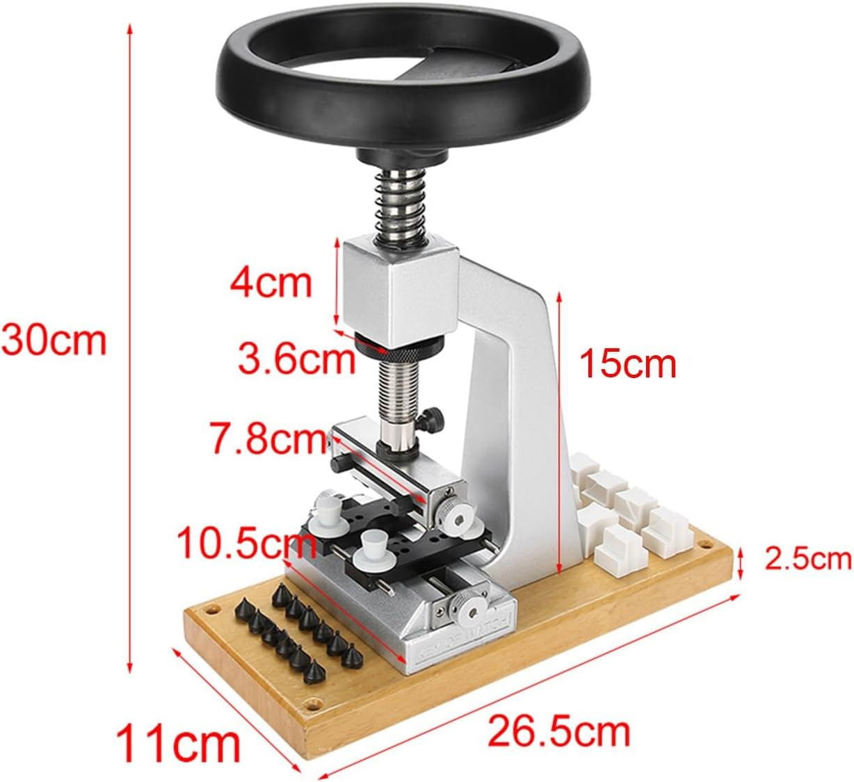 Bench Watch Case Opener,Watch Case Opener, 5700 Bench Wristwatch Back Opener wit