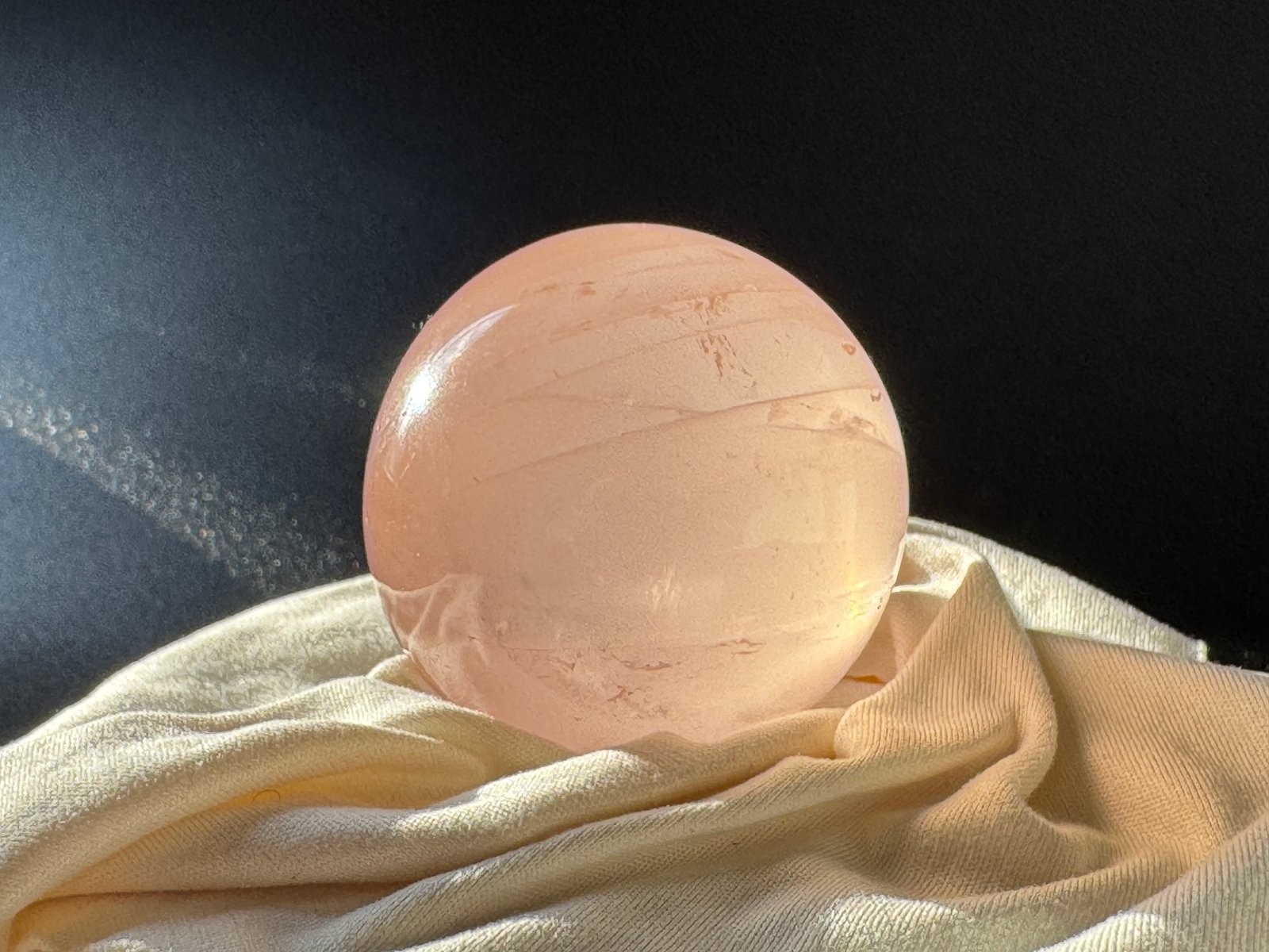 Rose Quartz Sphere for Love Harmony and SelfCare