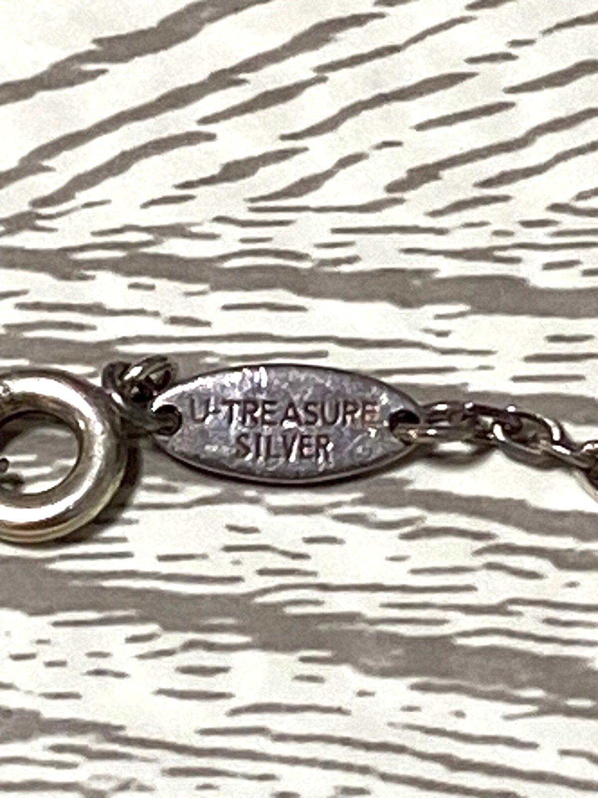 U-TREASURE KINGDOM HEARTS Connection Amulet Ventus Silver Bracelet Used No box