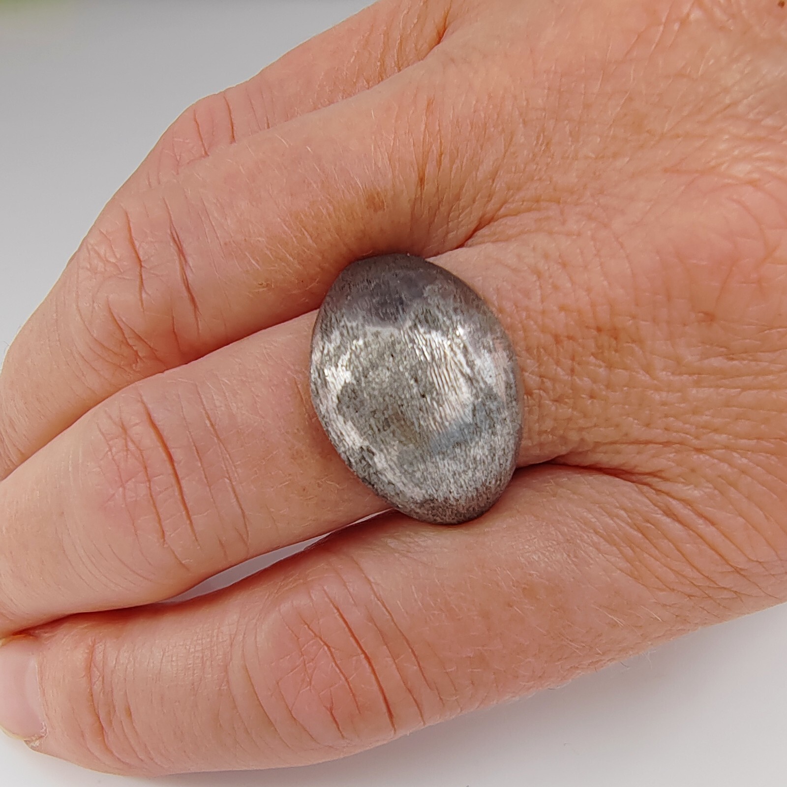 Men Women 925 Silver Brushed Adjustable Ring Vintage Unisex Handcrafted