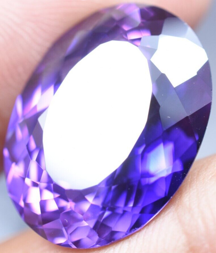 Natural 24.70 Ct Boysenberry Sapphire GGL Certified fabulous Loose Gemstone