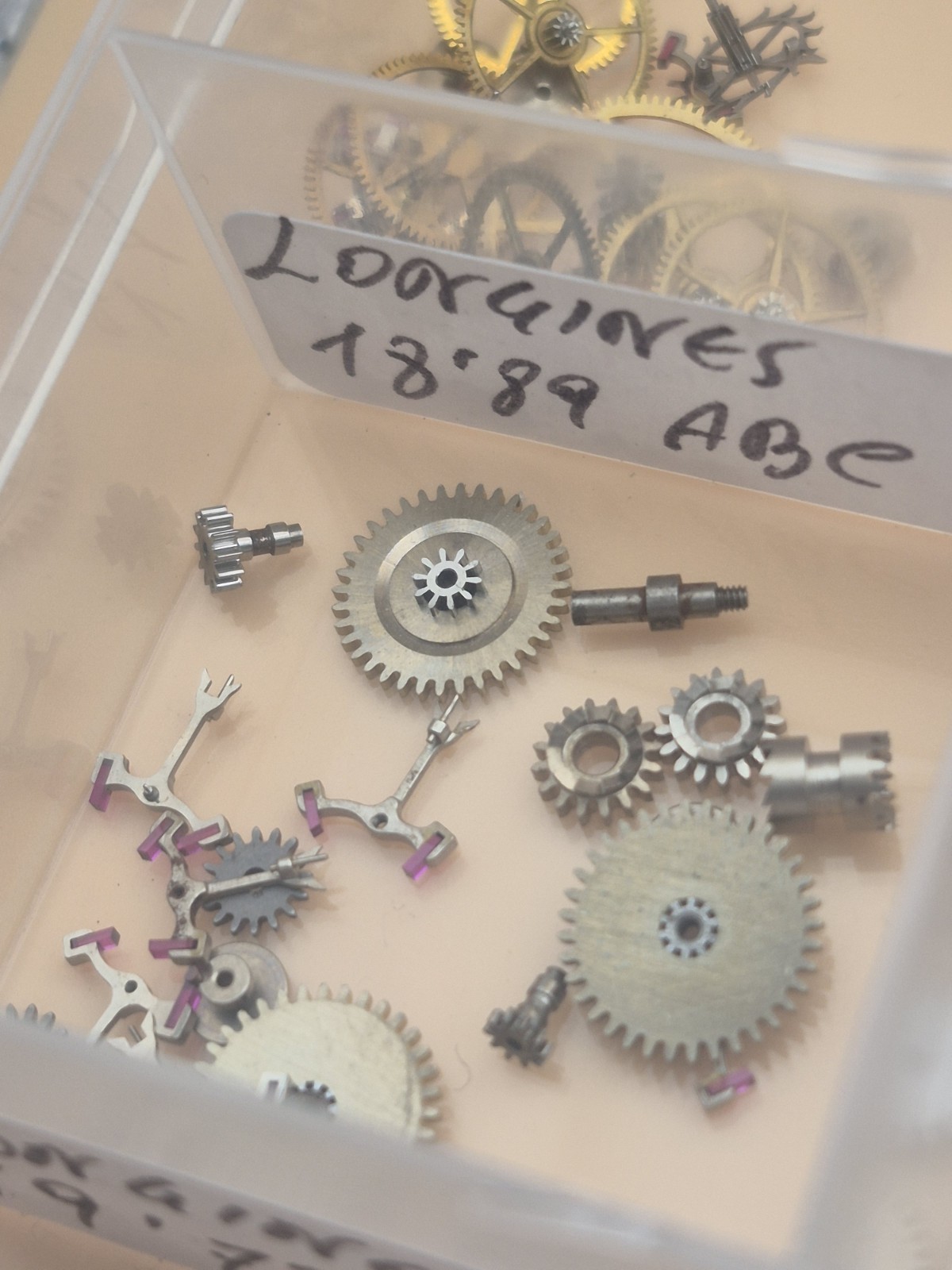 Longines 18.89 ABC Spare Parts Movement Parts Longines Pocket Watch